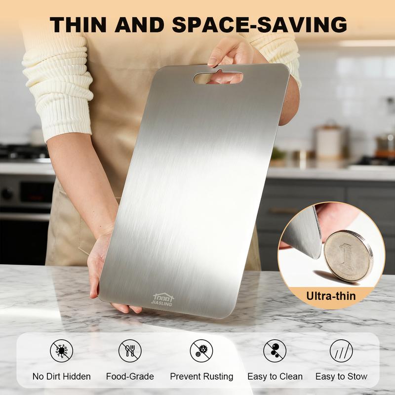 Velixir™ - Stainless Steel Cutting Board Set