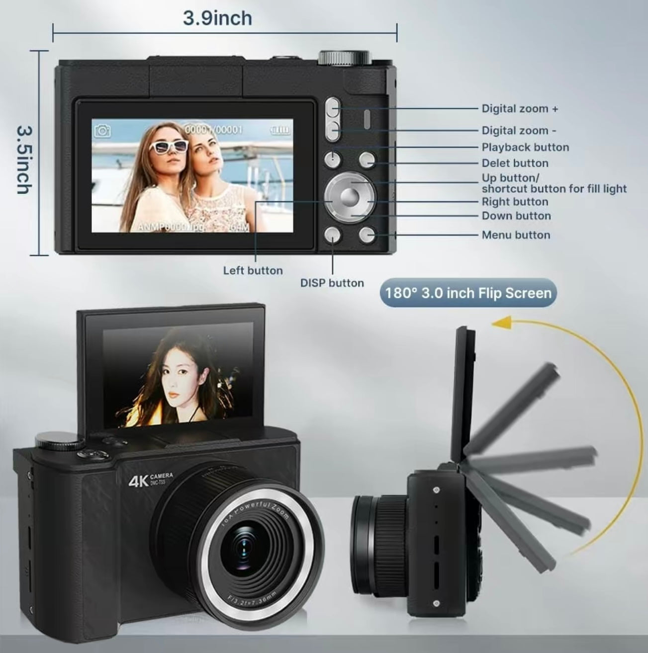 NexShot™ -  4K Digital Camera